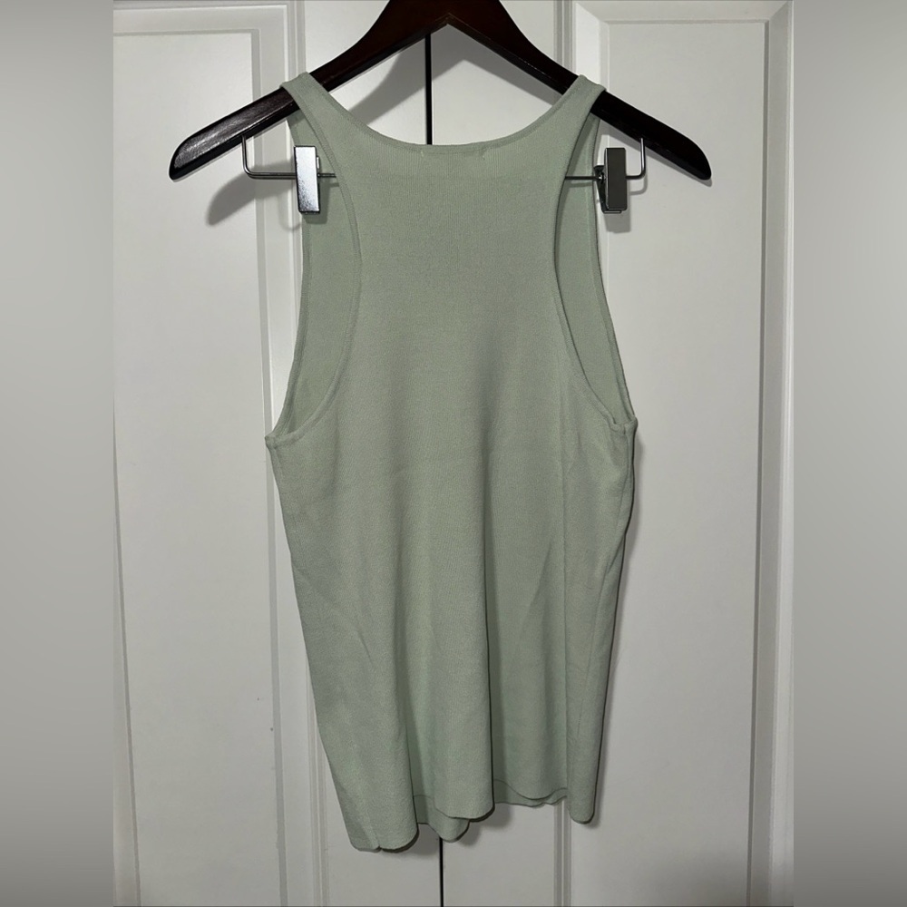 Gianni Bini Knit Katy Racer Tank Top NWT L - Picture 4 of 4
